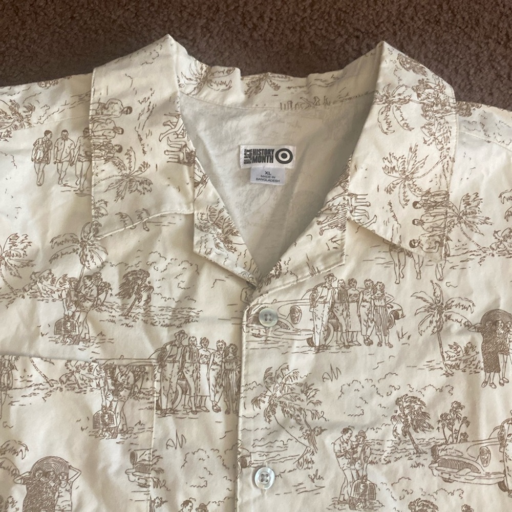 Nwot- target black history month collard shirt